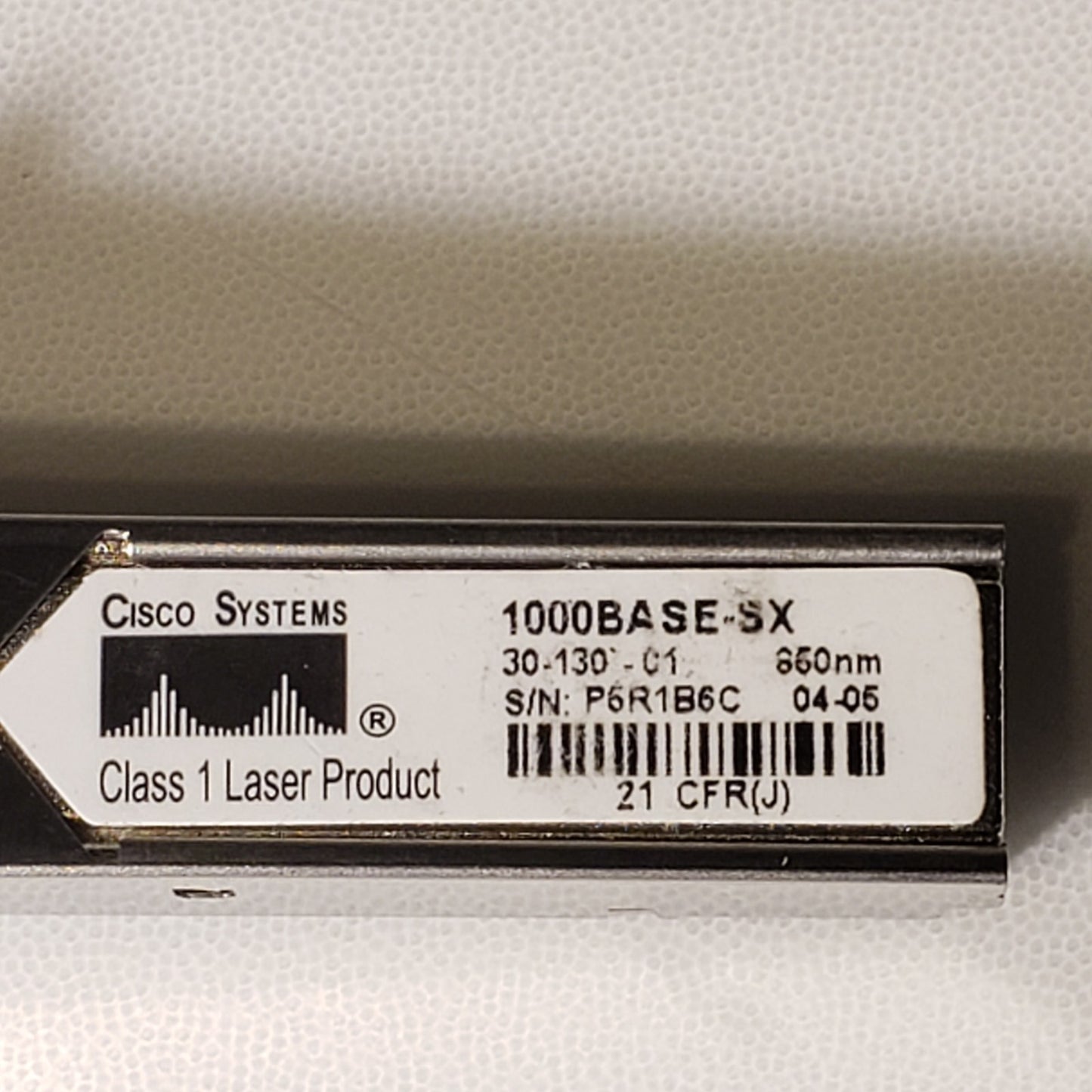 Cisco Systems 30-130-01 1000BASE-SX Fibre Channel SFP Transceiver Module
