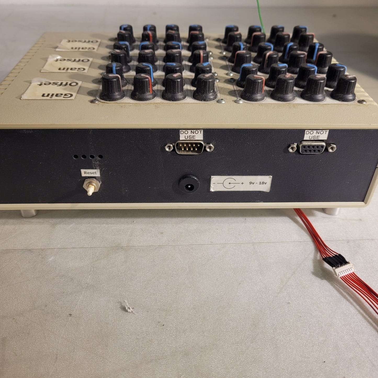 Custom Gain Controller 29 Channels Pots Knobs Treco For Parts