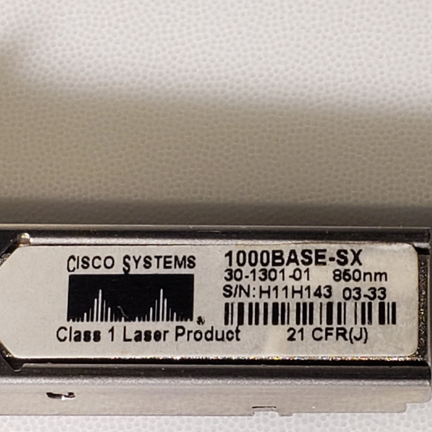 Cisco Systems 30-1301-01 1000BASE- SX Fibre Channel SFP Transceiver Module