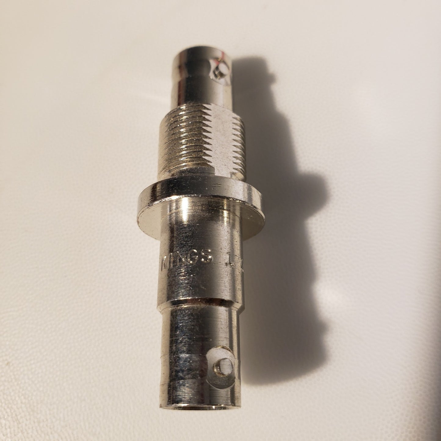 Kings 1709-1 RF BCN Bulkhead Connector SHV Male-Male 5KV DC