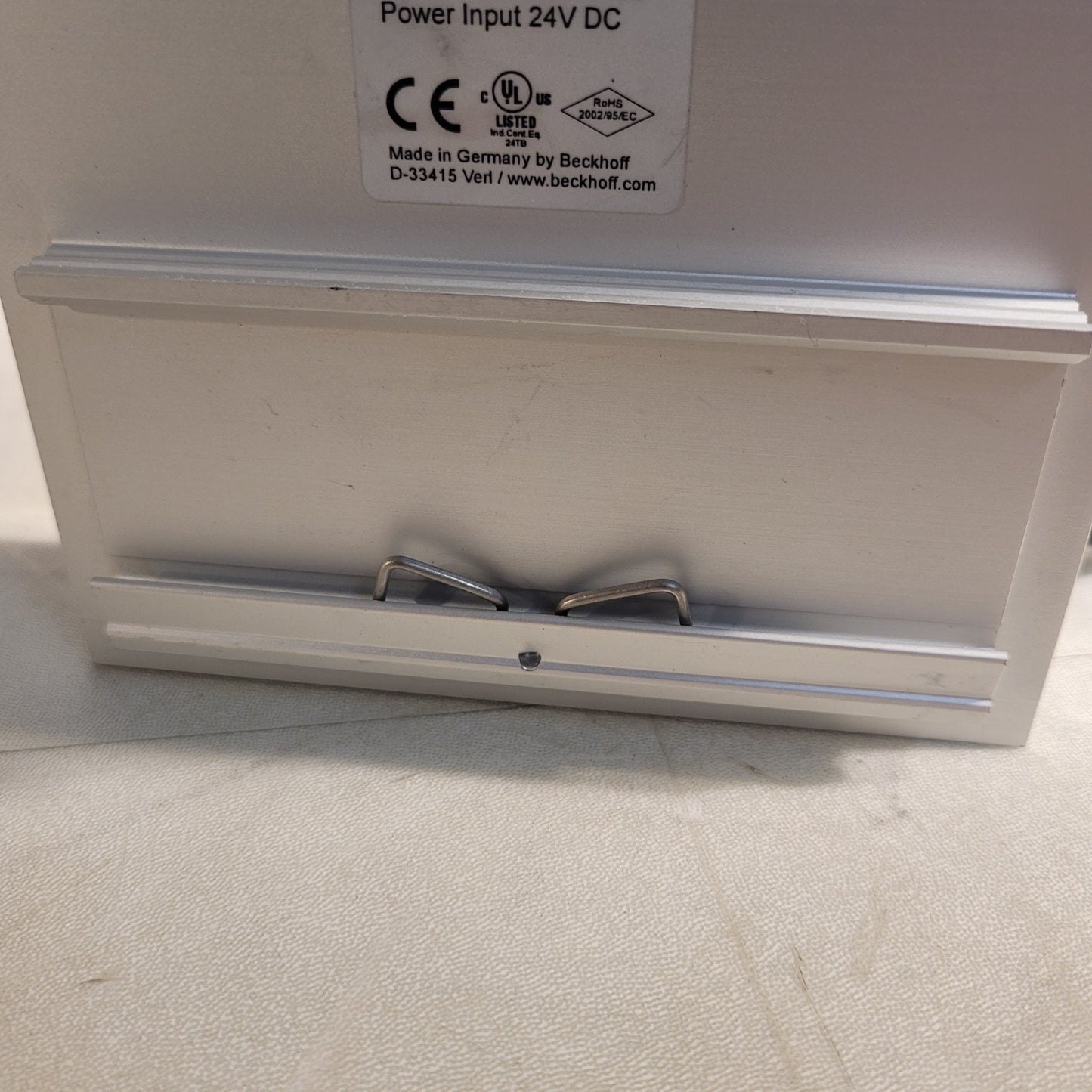 Beckhoff CU1128 8-port Ethercat Hub Ethernet Powered Junction Box w Power Supply