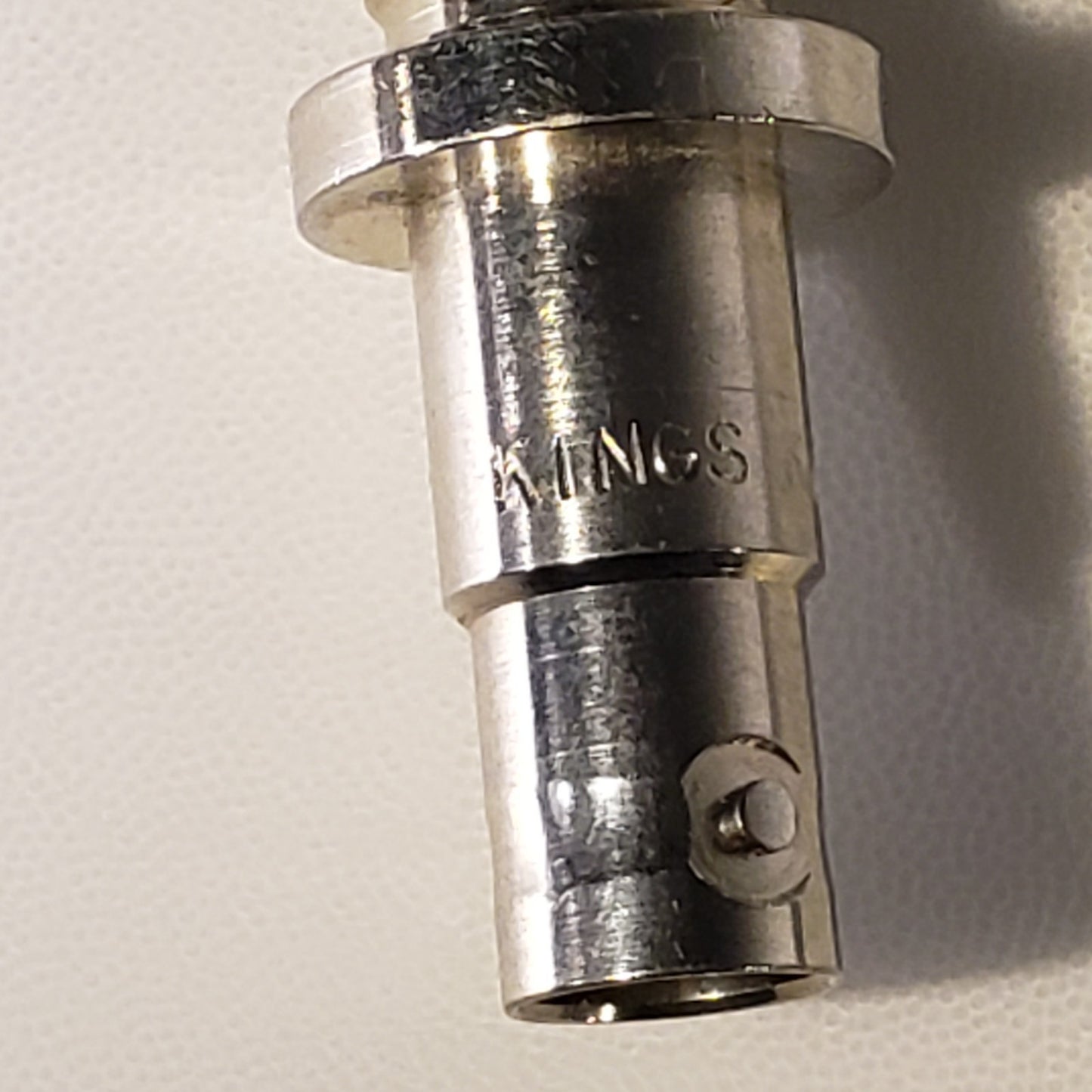 Kings KV-99-29 BCN Bulkhead Connector SHV Male-Male Mounted