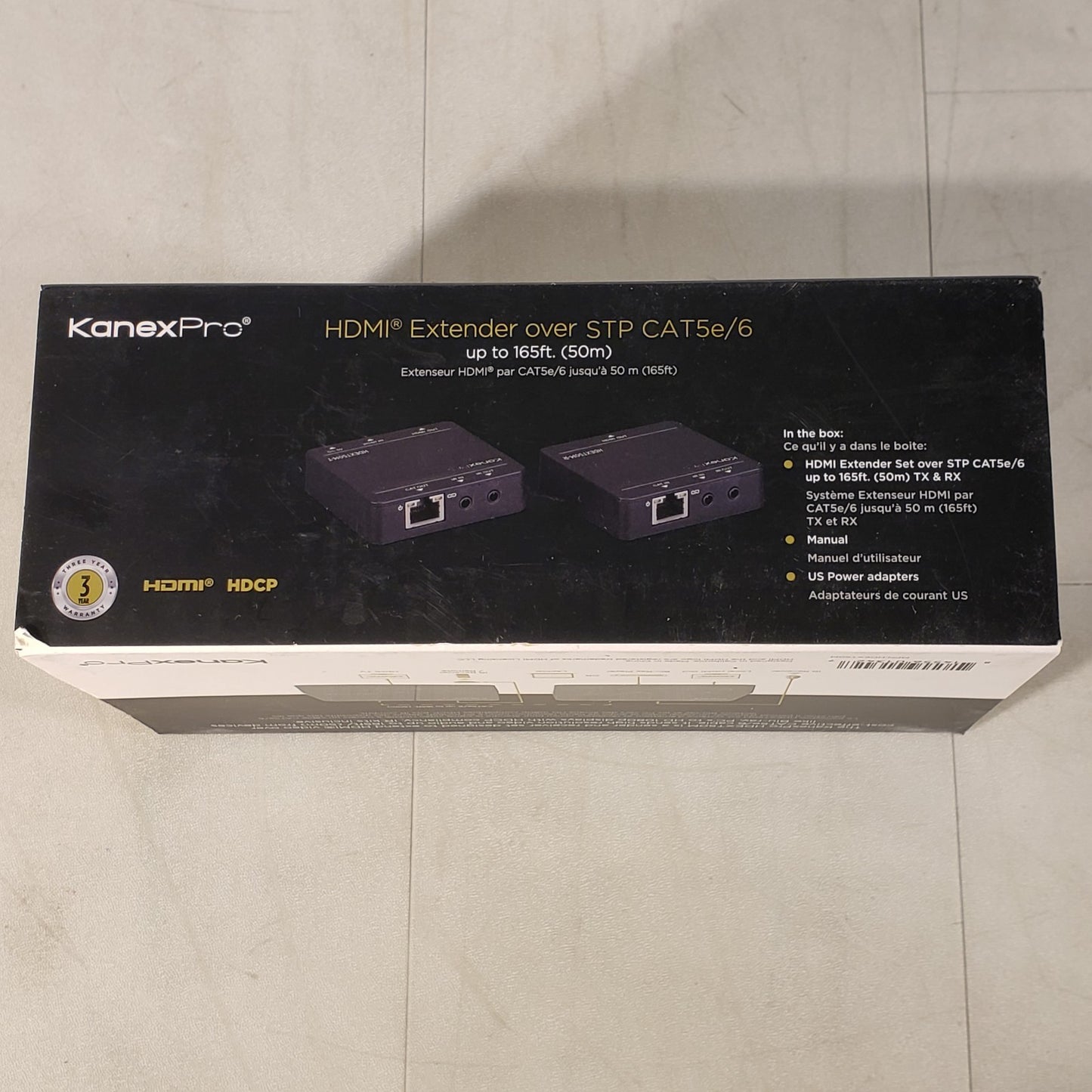 KanexPro HDEXT50M HDMI Extender Ober CAT5e/6 Up To 165FT