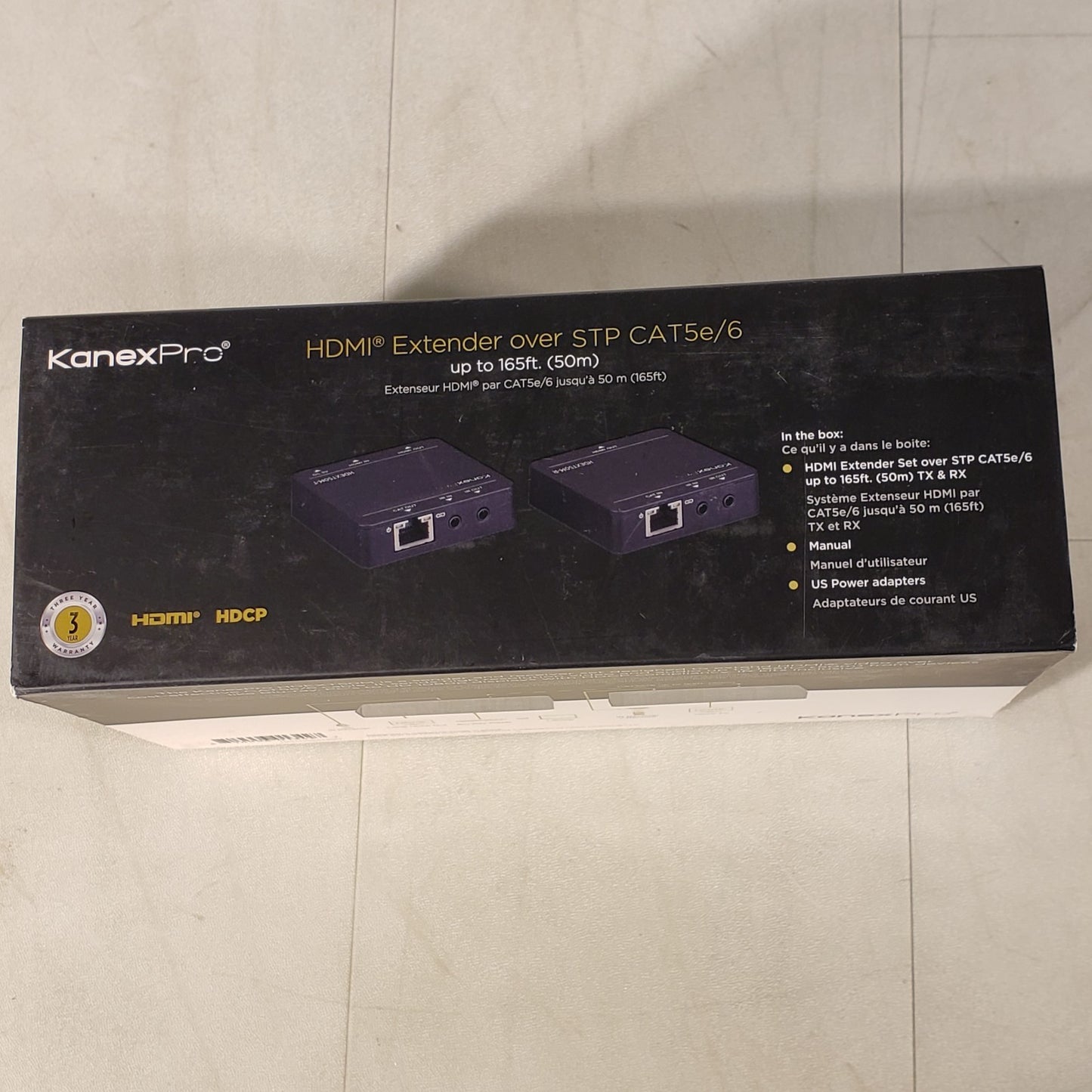 KanexPro HDEXT50M HDMI Extender Ober CAT5e/6 Up To 165FT