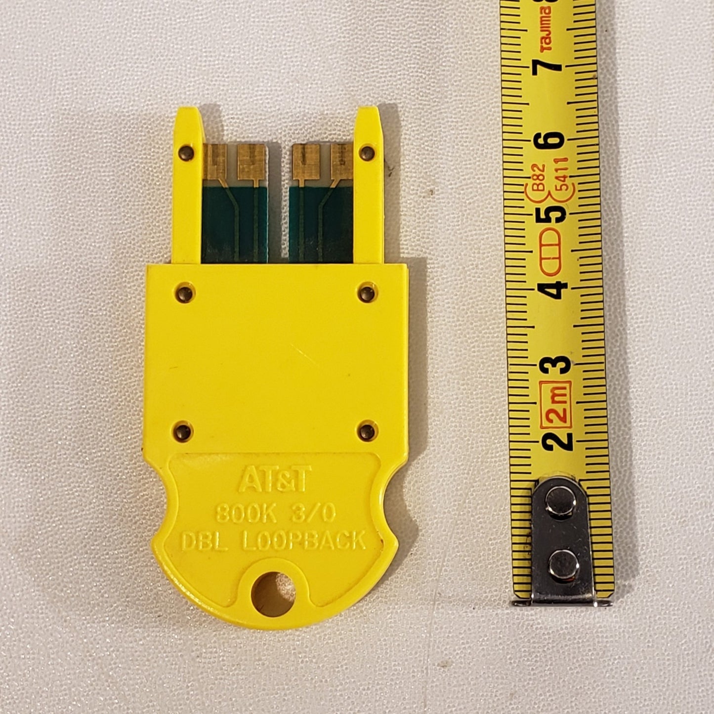 AT&T 800K 3/0 DBL Loopback Circuit Connector