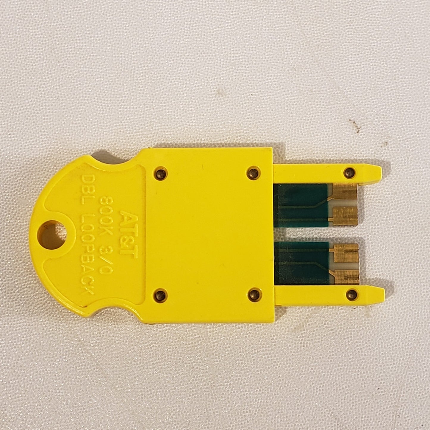 AT&T 800K 3/0 DBL Loopback Circuit Connector