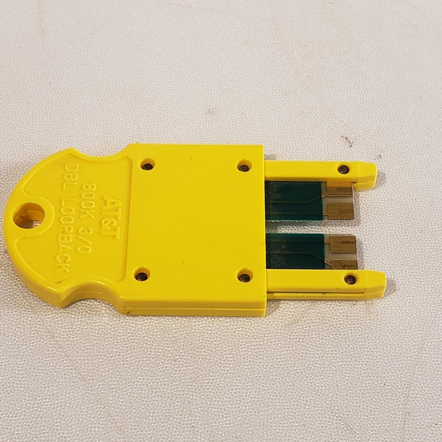 AT&T 800K 3/0 DBL Loopback Circuit Connector