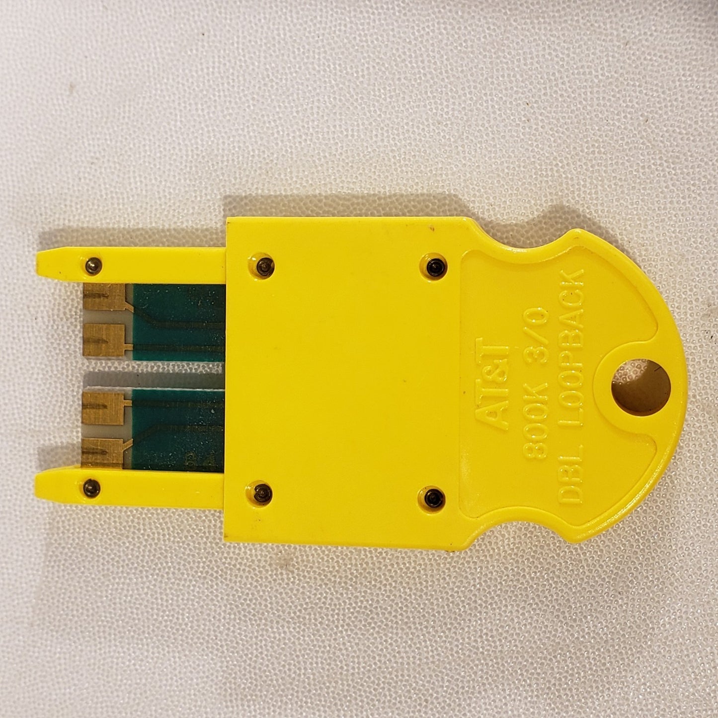 AT&T 800K 3/0 DBL Loopback Circuit Connector