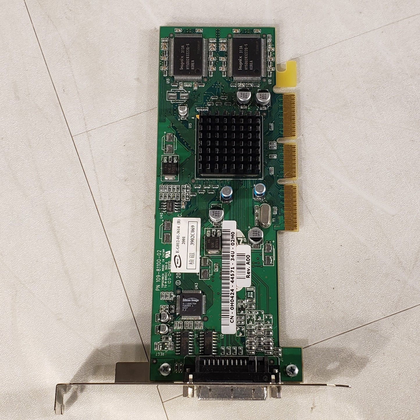 ATI E-G012-01-3614(B) (VCS3-3) AGP DVI Video Card