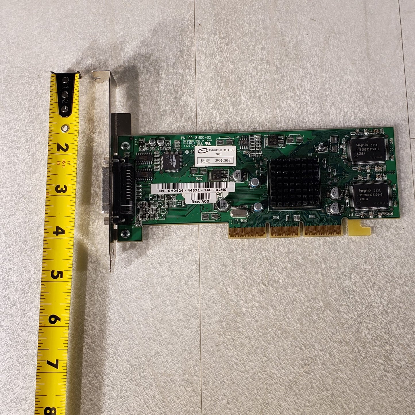 ATI E-G012-01-3614(B) (VCS3-3) AGP DVI Video Card