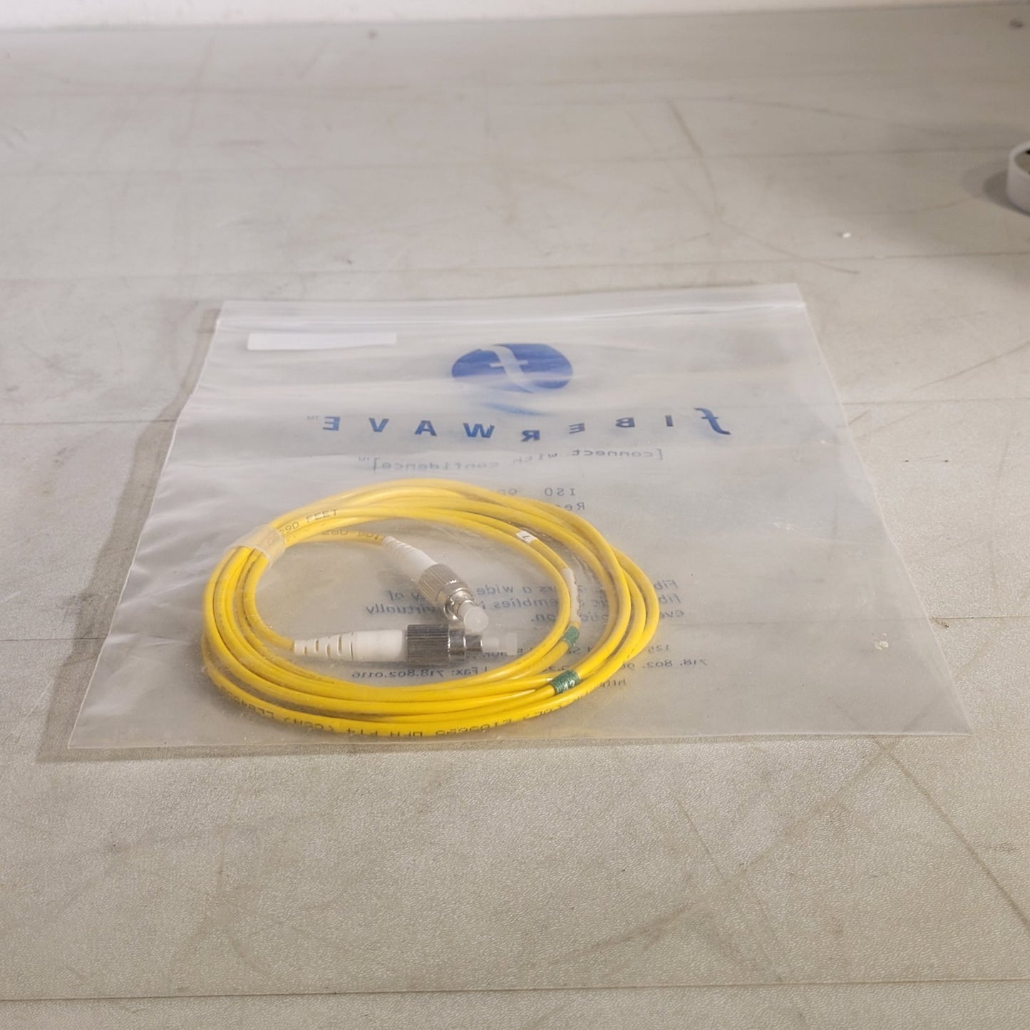 Fiberwave FC-FC SM 2 METER Fiber Optic Cable 6ft ISO 9001 Single Mode