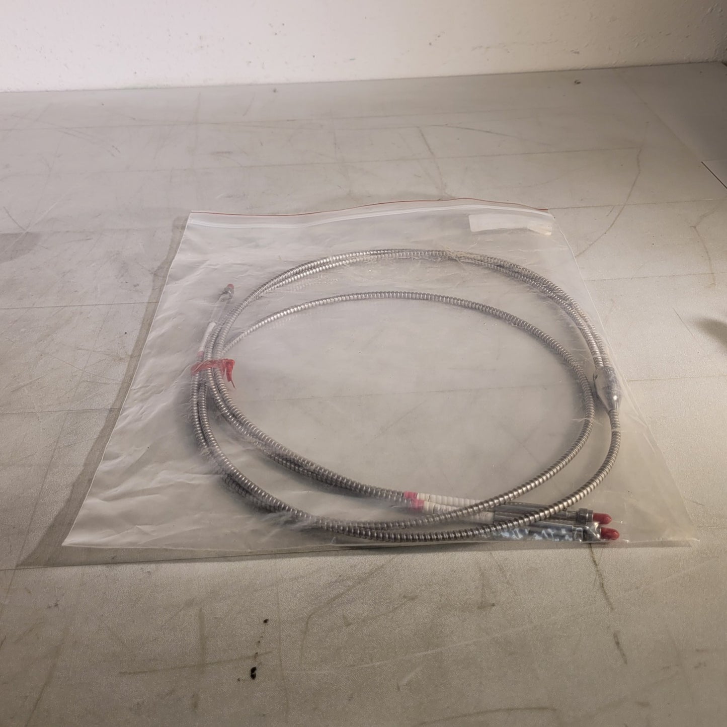 FiberOpticStuff BIF-400-2-UV/VIS-SMA-SS Bifurcated Flexible Armored Fiber Optic