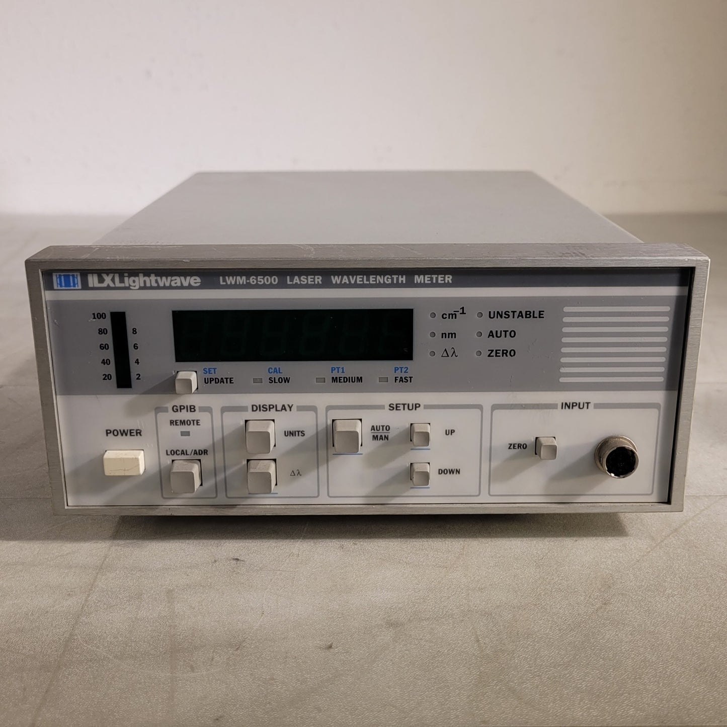 ILX Lightwave LWM-6500 Laser Wavelength Meter Range Controller