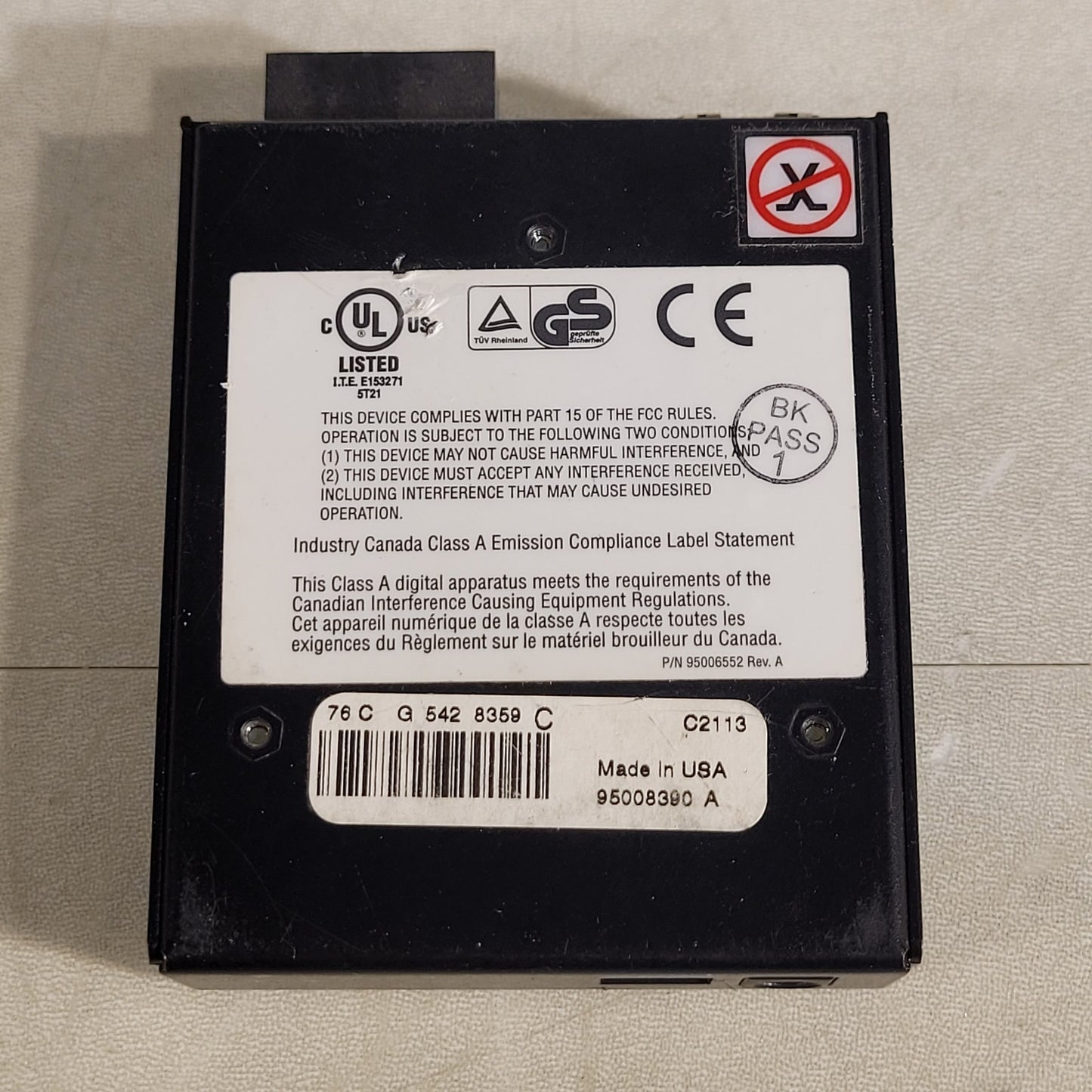 Milan Tech MIL-C2113 Fast Ethernet Media Converter 100Base-TX to 100Base-FX