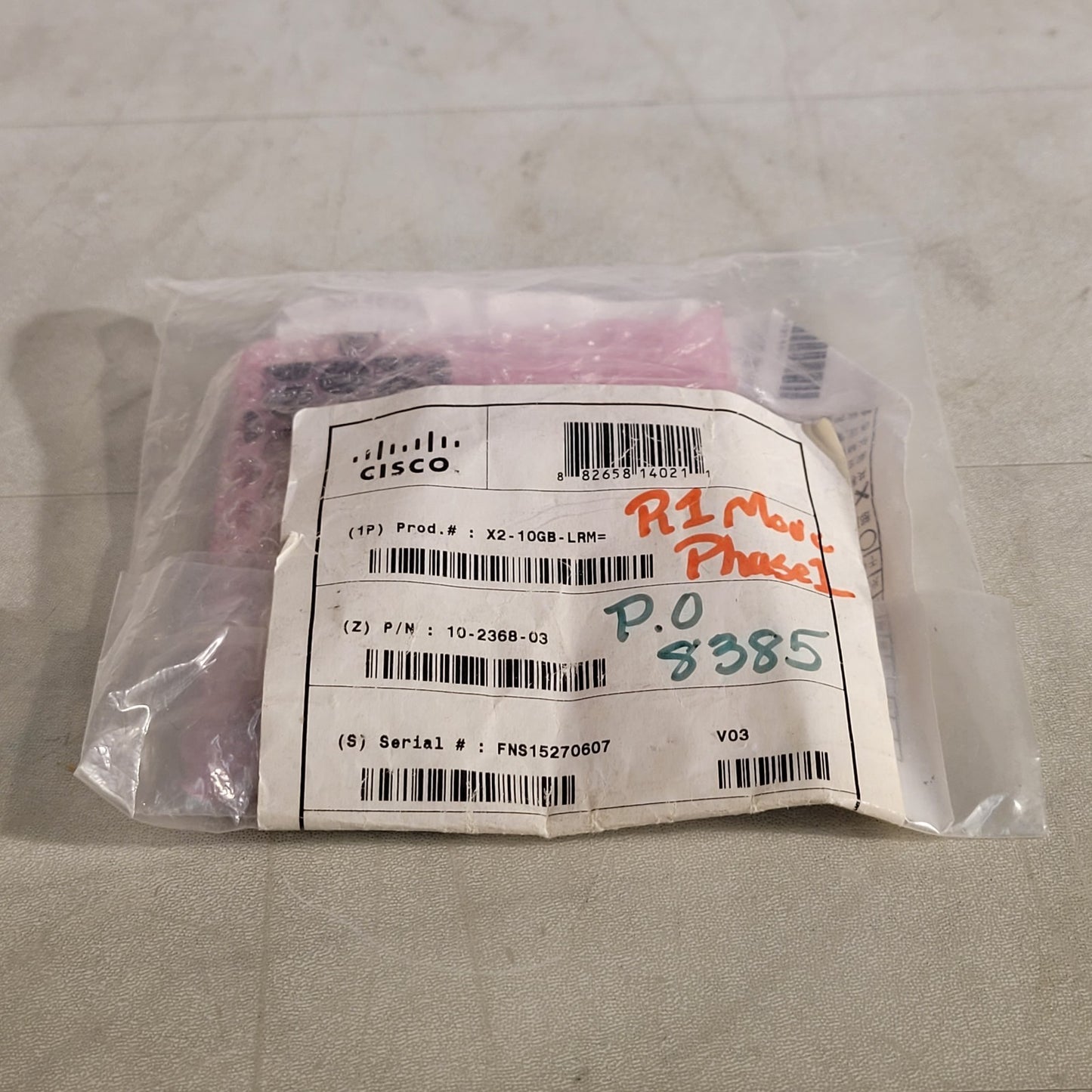 CISCO 10-2368-03 Fiber Optic Transceiver Module X2-10GB-LRM