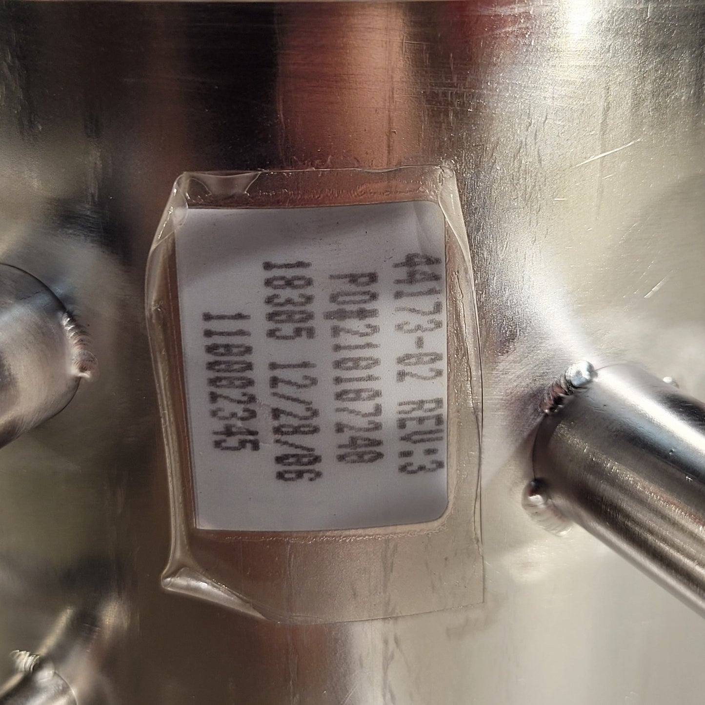 Stainless Steel ISO-K 100 Vacuum Flange Chamber 1/4" 1/2" VCR Fitting 44173-02