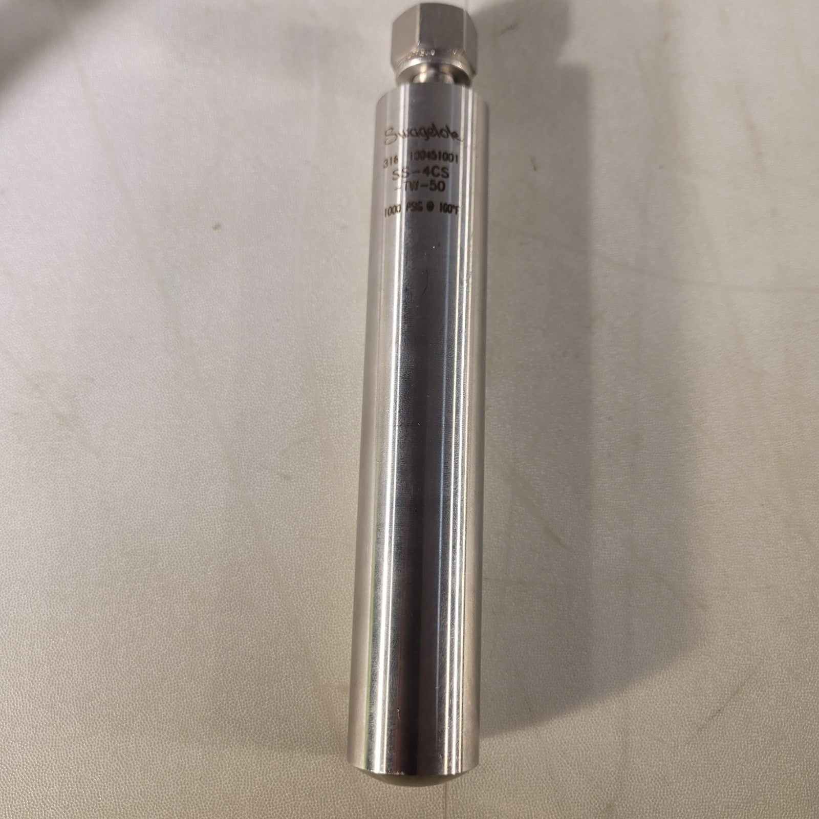 Swagelok SS4CSTW50 Single Ended Miniature Sample Cylinder 316 Stain