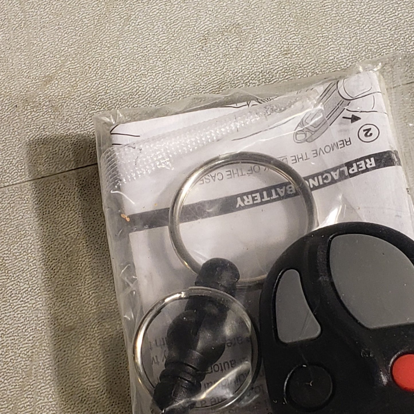 Keri Linear ACT-34B 4-Channel Block Coded Key Ring Transmitter Programable Fob