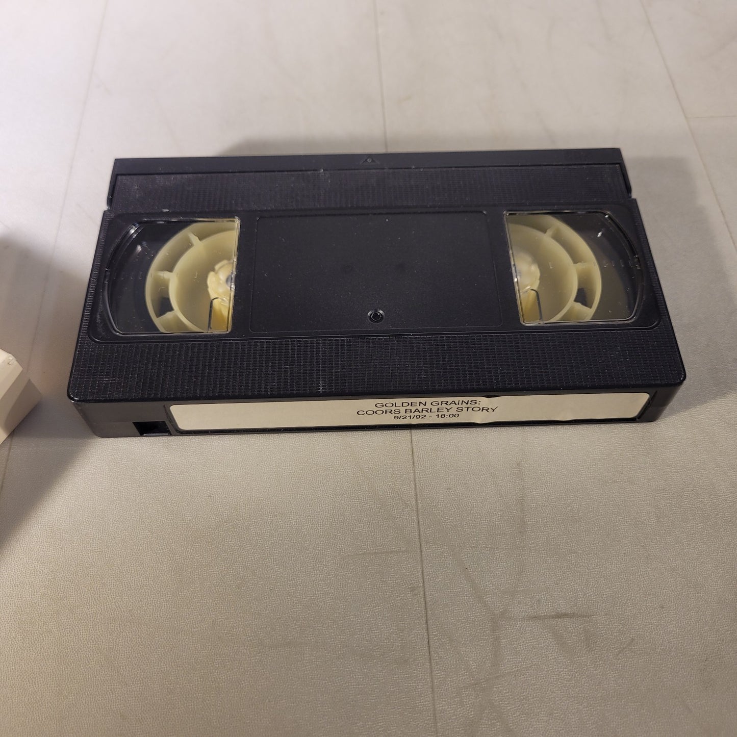 Golden Grains: Coors Barley Story VHS And Case Informational Video 9/21/1992