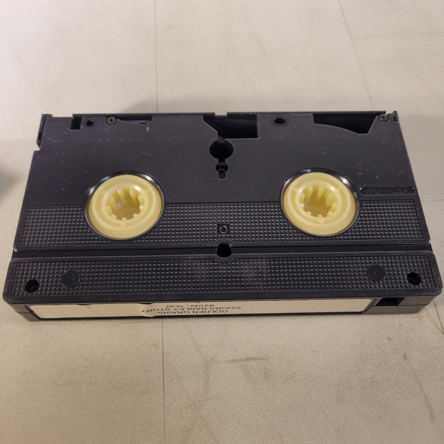 Golden Grains: Coors Barley Story VHS And Case Informational Video 9/21/1992