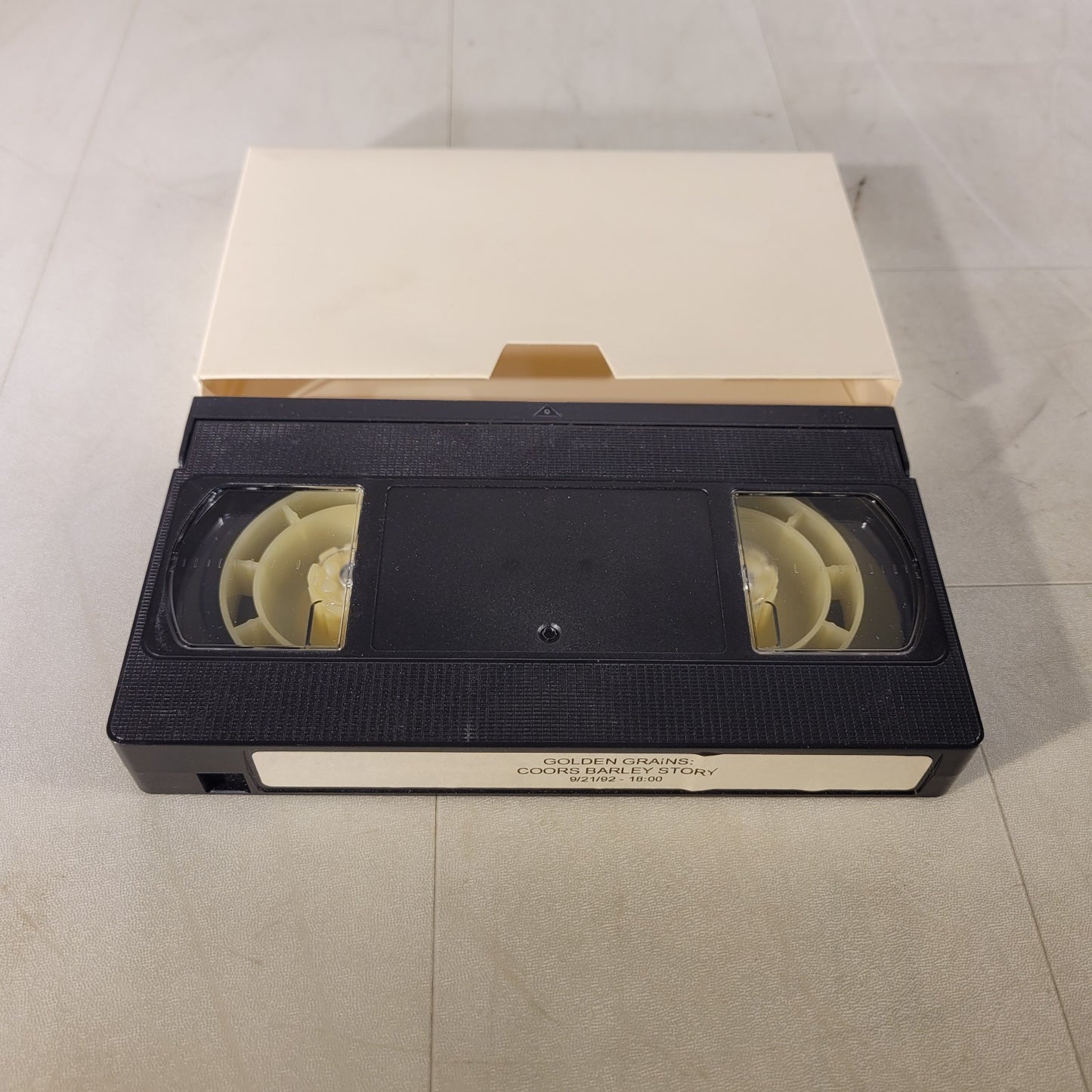 Golden Grains: Coors Barley Story VHS And Case Informational Video 9/21/1992