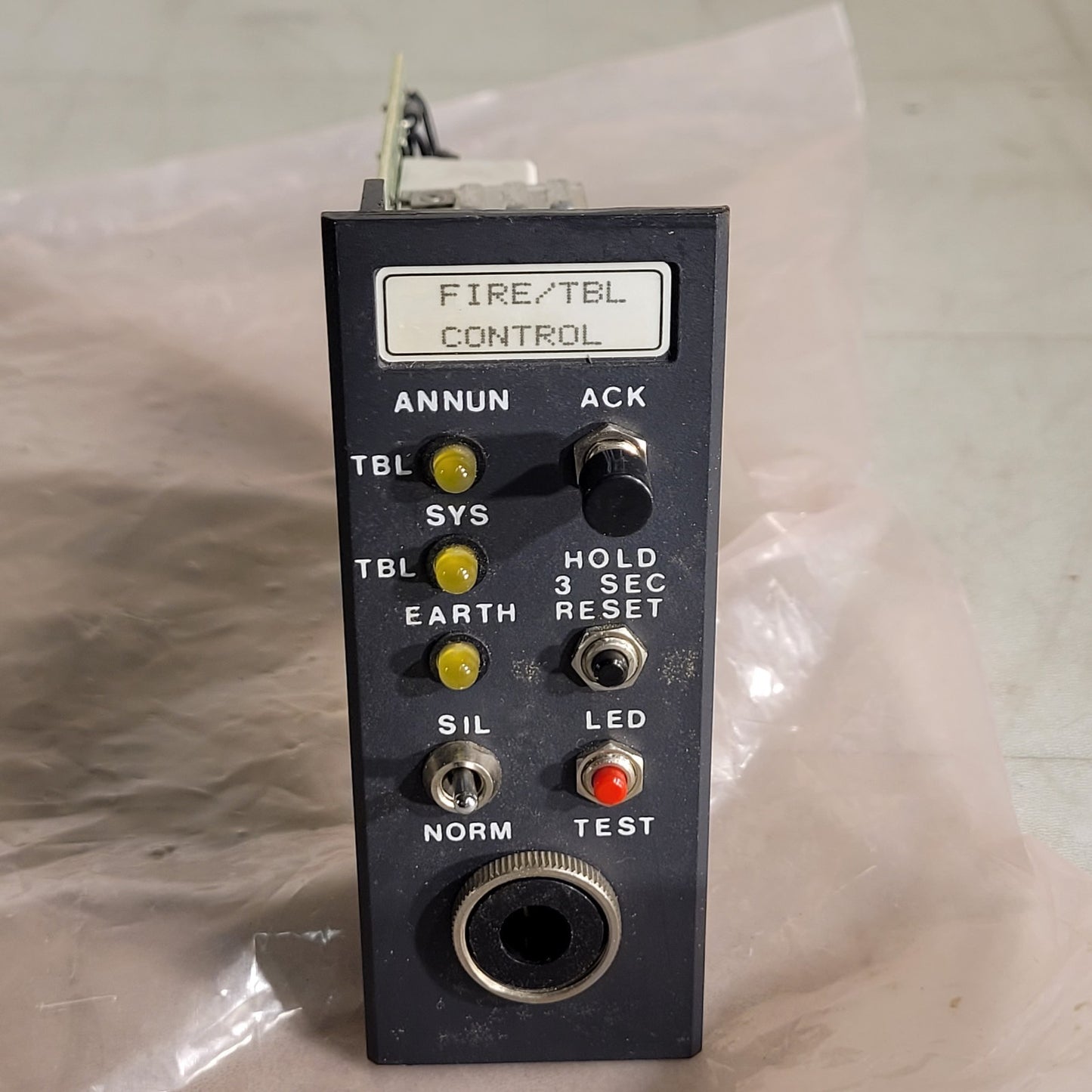 Vintage Simplex 557-880 Fire/TBL Control Switch Card Replacement