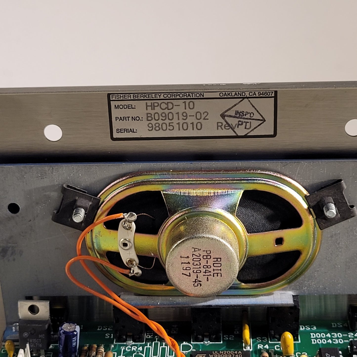 Ektacom HPCD-10 Hospital Signaling Equipment Silence Reset Call B09019-02