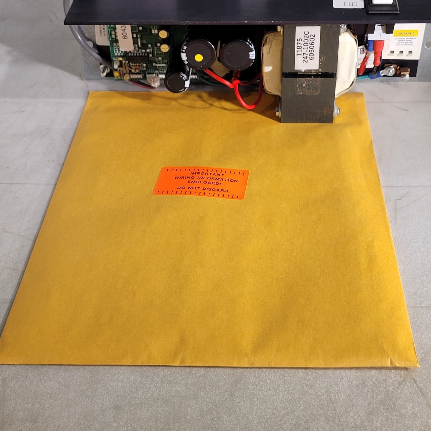 Jeron 8650 Power Supply And Control Unit 28VDC 3.5A