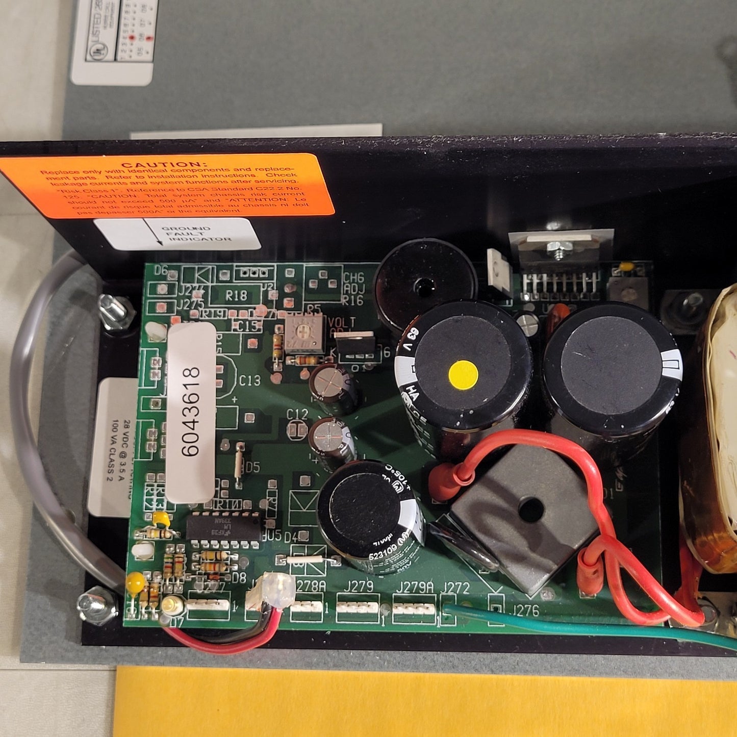 Jeron 8650 Power Supply And Control Unit 28VDC 3.5A