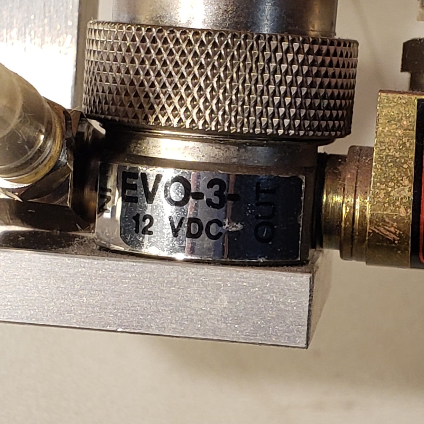 Filter Actuator Solenoid Clippard Evo-3-12 Custom Mount Bimba Cylinder 5-Pin DIN