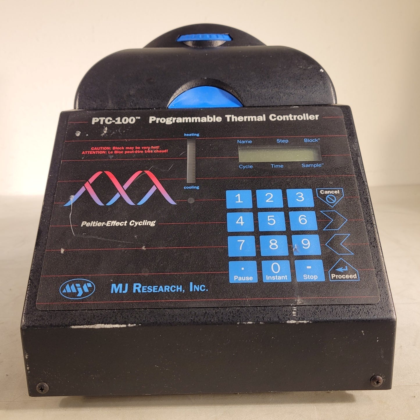 MJ Research PTC-100 Programmable Thermal Controller / Thermal Cycler Black