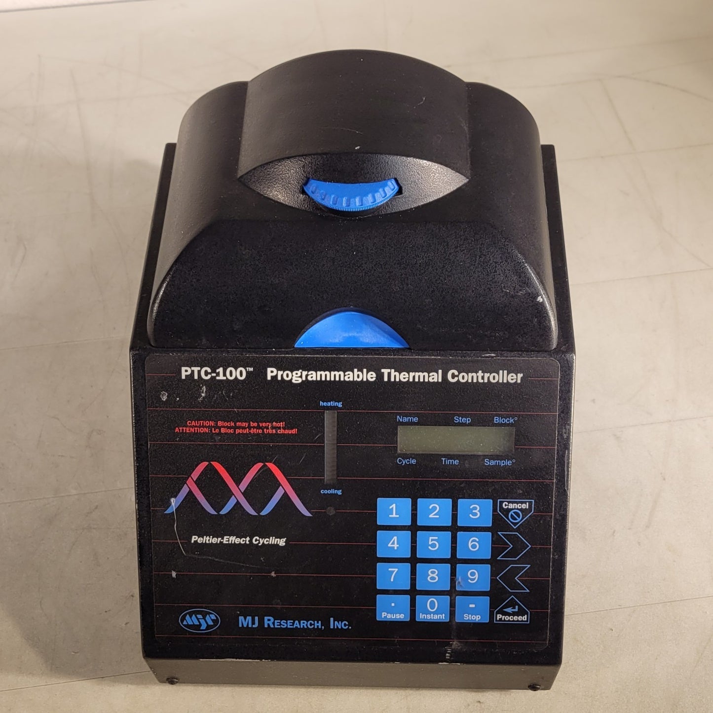 MJ Research PTC-100 Programmable Thermal Controller / Thermal Cycler Black