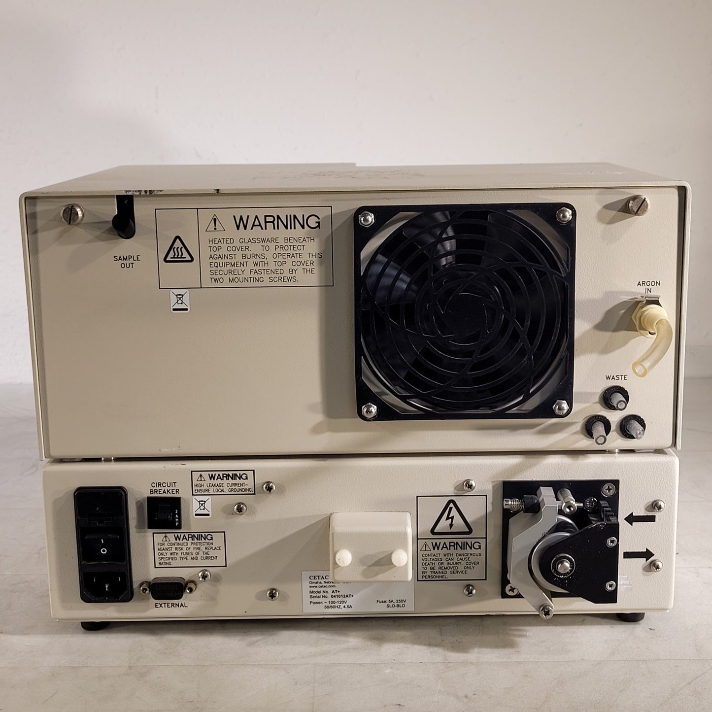 CETAC U5000AT+ Ultrasonic Neb Conventional Pneumatic Type
