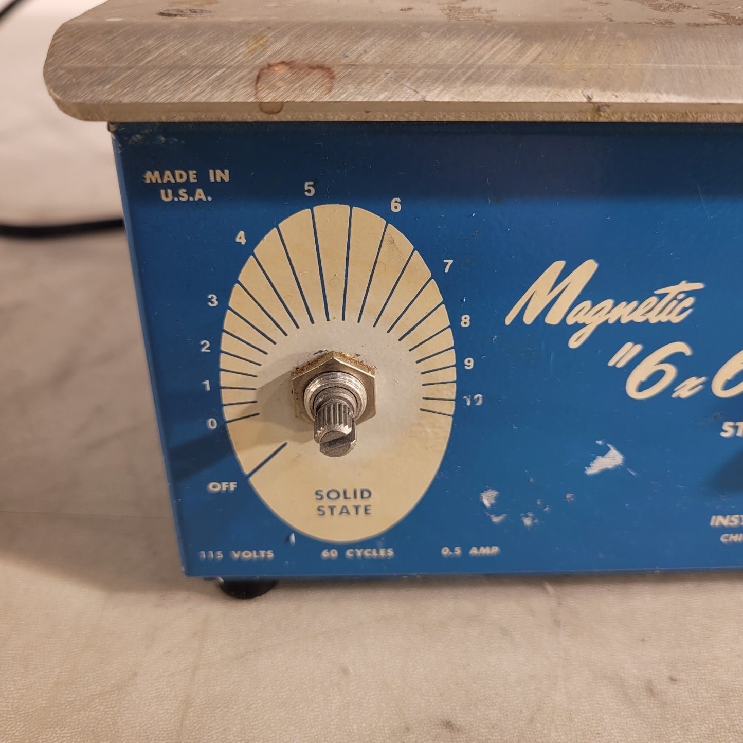 Cole Parmer 4810 Magnet 6x6 Solid State Stirrer 115V 60 Cycles 0.5A