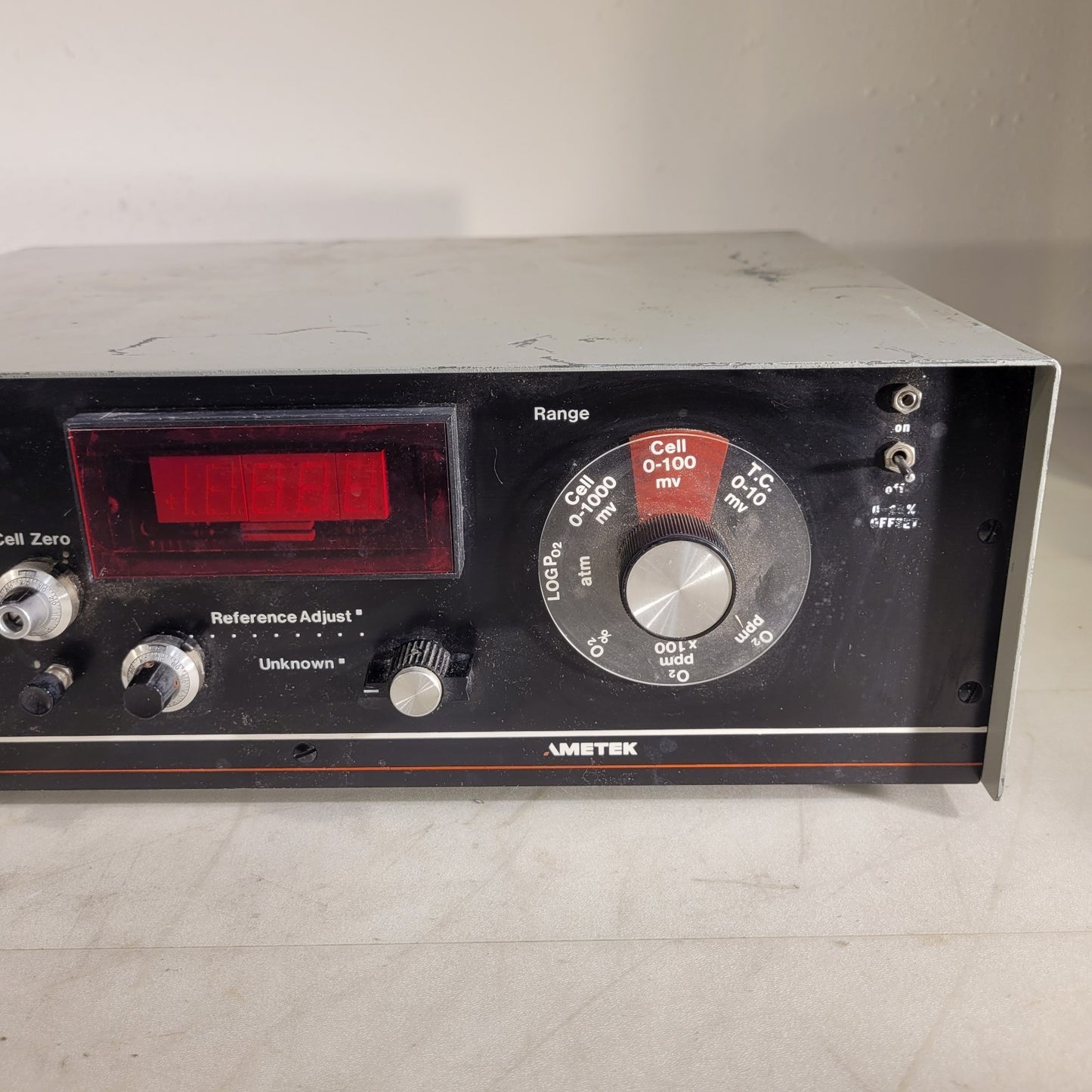 Applied Electrochemistry AEI Ametek S-3AI Oxygen Analyzer Control Unit