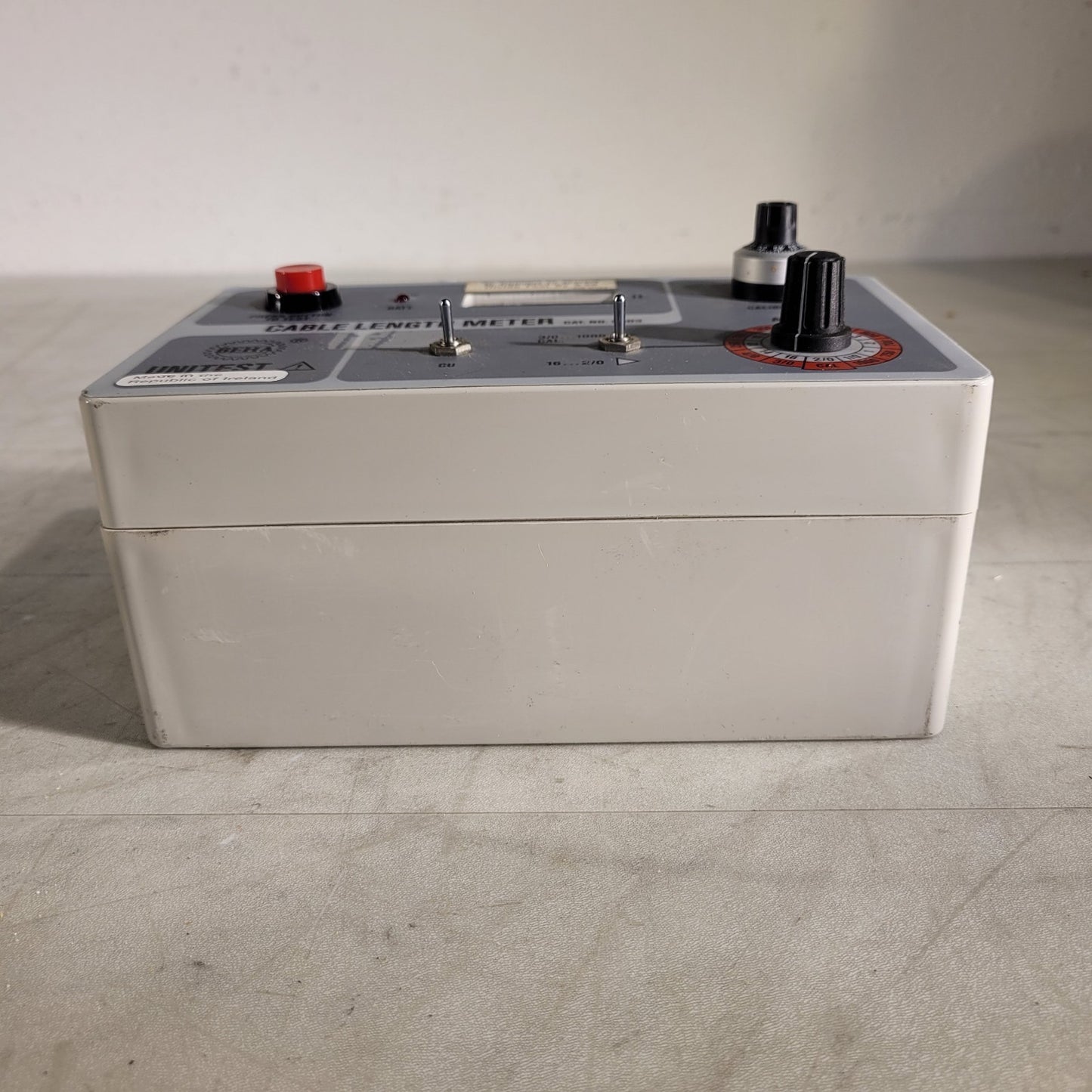 *Needs New Battery* Beha CLM Catalog #2003 Unitest Cable Length Meter 12 VDC