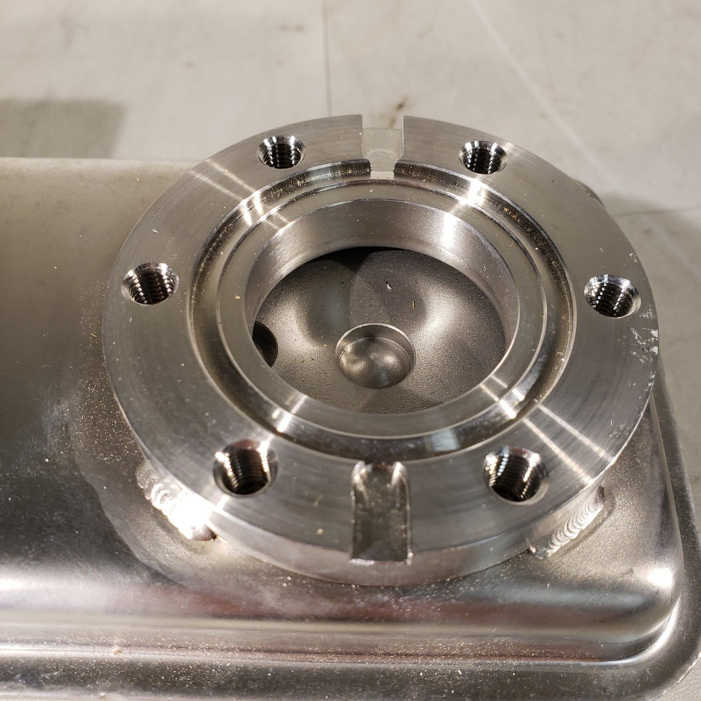 VAT 2.75" CF Conflat DN35CF Pneumatic Gate Valve High Vacuum SS F-36353-01