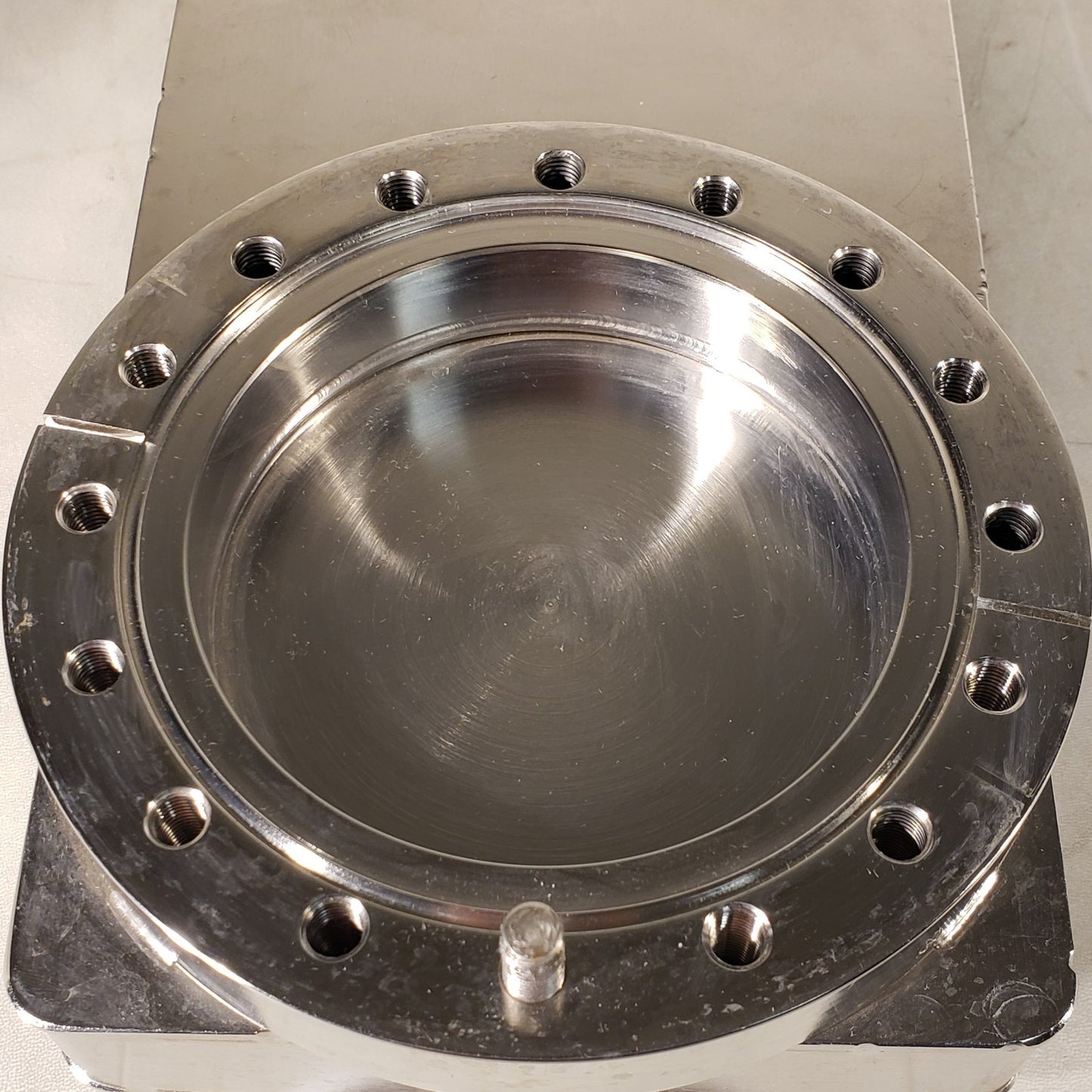 HVA 6" CF Conflat DN100CF Pneumatic Gate Valve High Vacuum SS 11211-0400 CF100