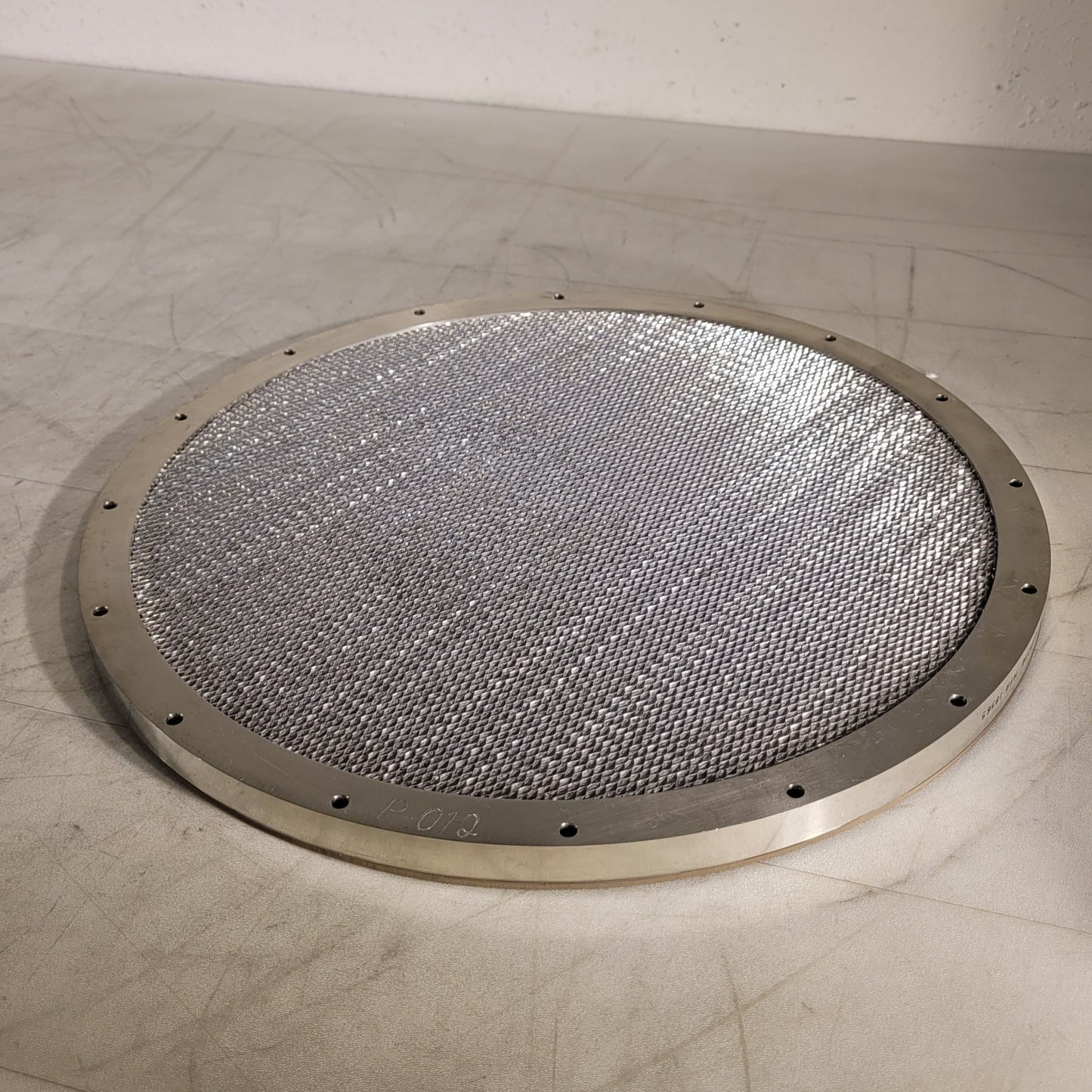Parker 06-1002-11398 Circular Shielded Honeycomb Vent w/ RF screen 15" Diameter