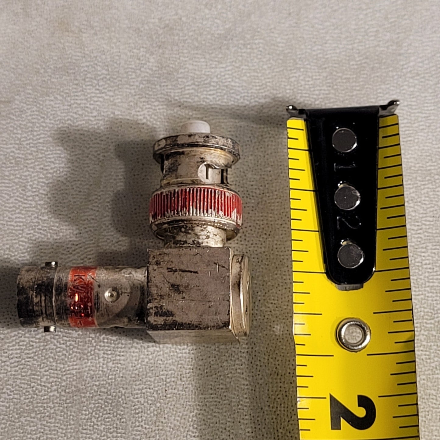 Kings Electronics KV-99-16 Reverse Polarity SHV Radio RF Connector 90° Angle