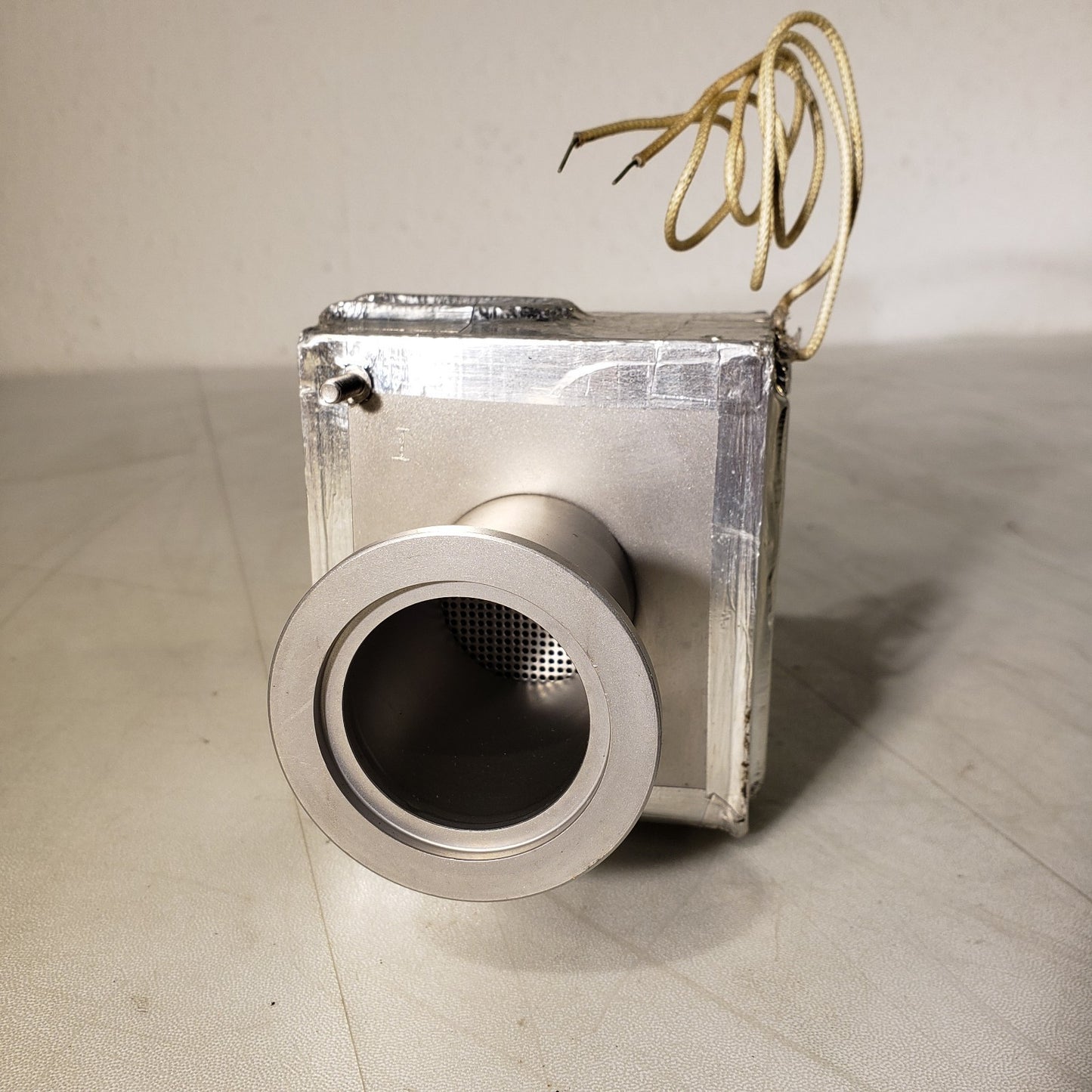 Carbon Sieve Filter Trap and Heater KF40 NW40 Flanges High Vacuum