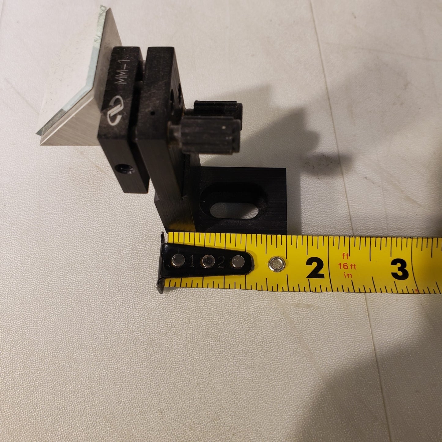 Newport Optical Element Holder RB-MM1-2 BP-1 MM-1 w/ Tilt Adapter 2 1/2" Tall