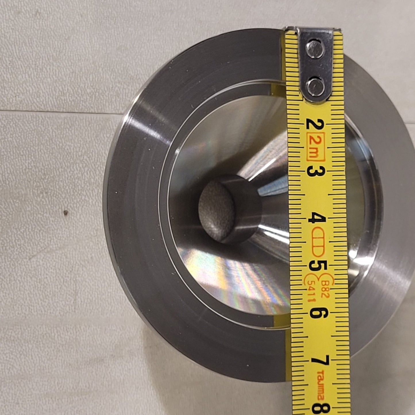 ISO KF50 NW50 To KF16 NW16 Adapter Reducer High Vacuum Stainless Steel