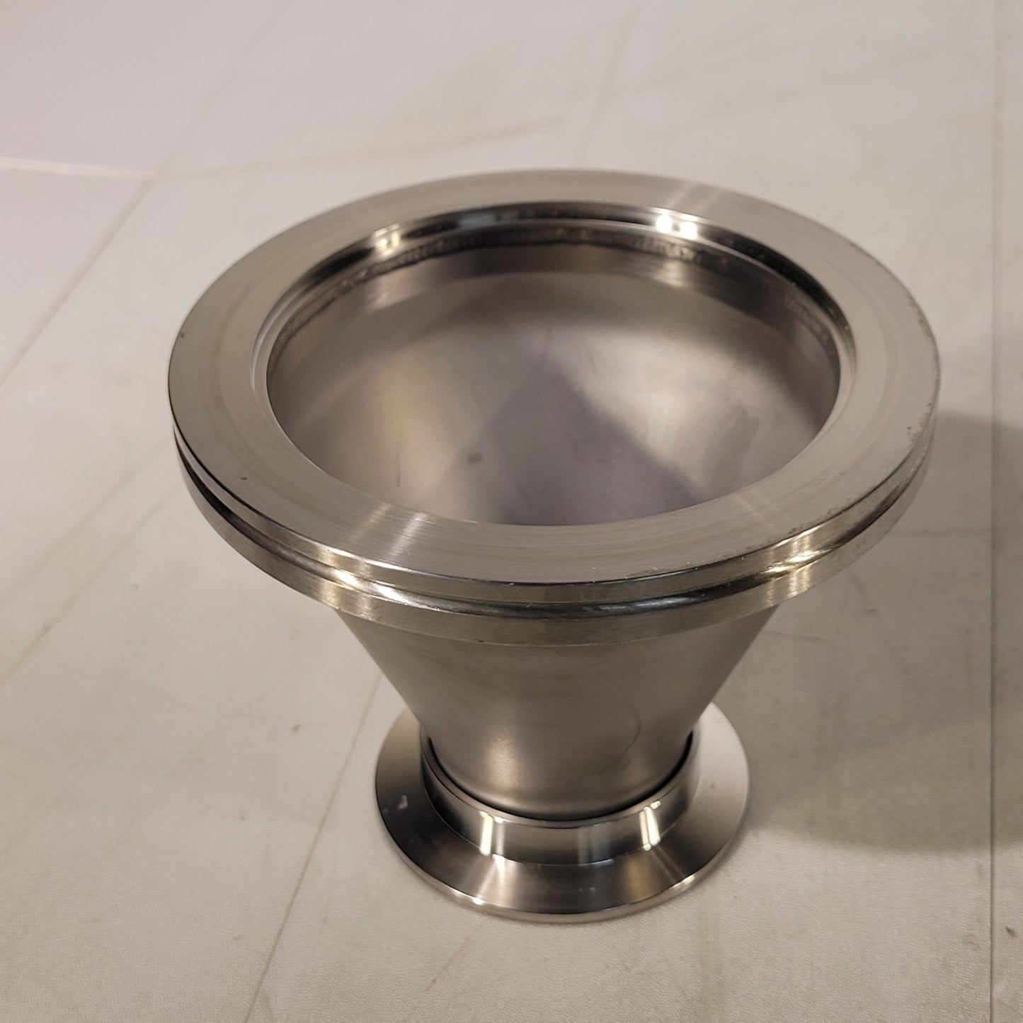 ISO-K 100 ISO100 To KF50 NW50 Adapter Reducer High Vacuum Stainless Steel