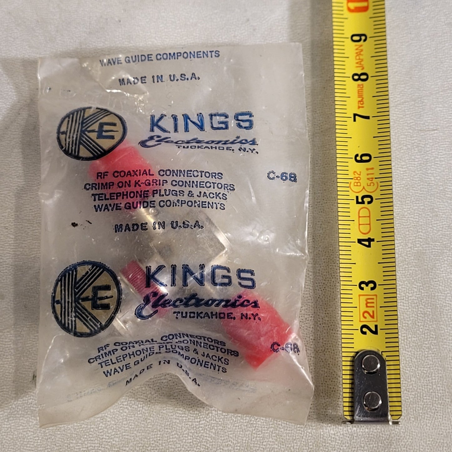 Kings Electronics KV-99-06 MHV Reverse Polarity High Voltage Connector Radio RF