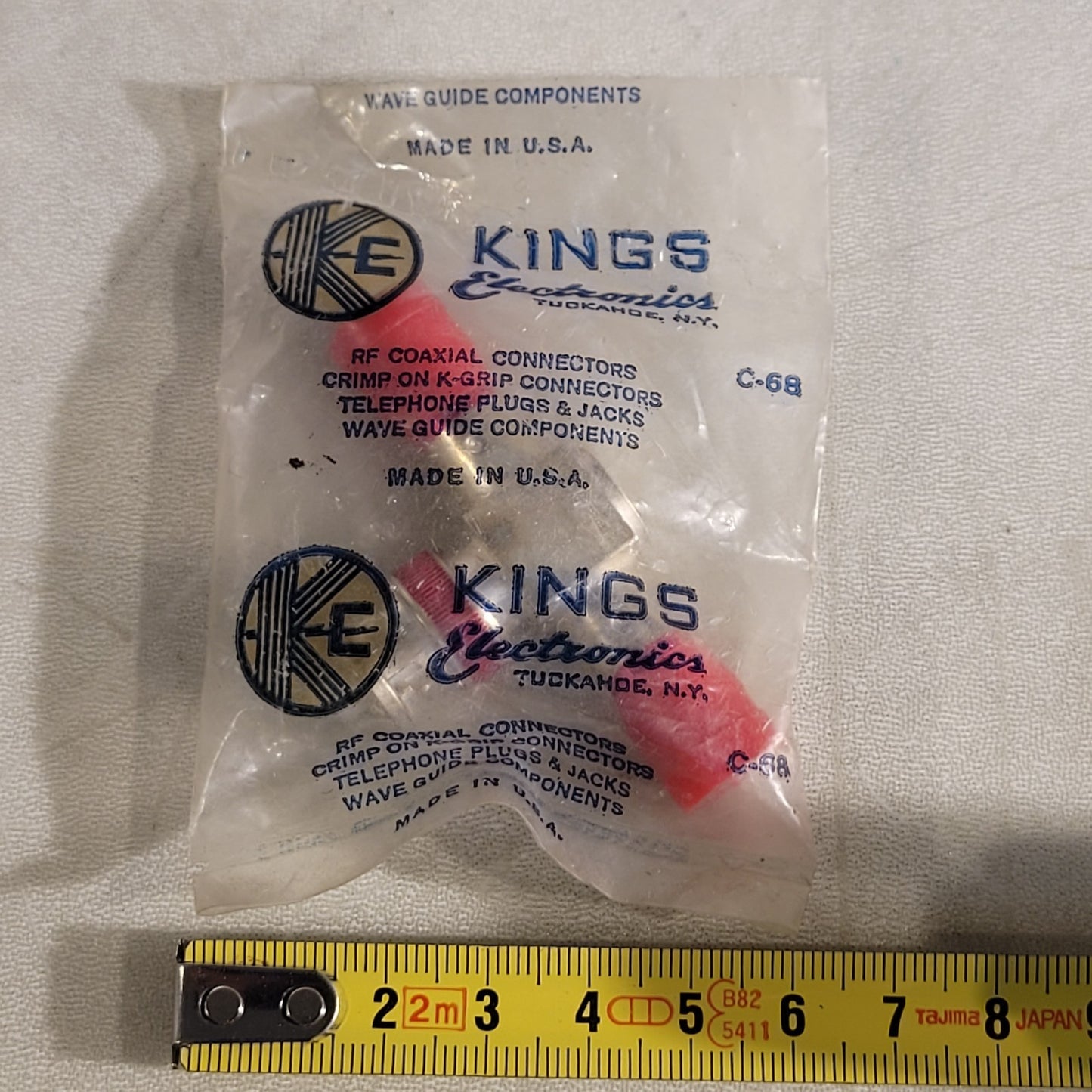Kings Electronics KV-99-06 MHV Reverse Polarity High Voltage Connector Radio RF
