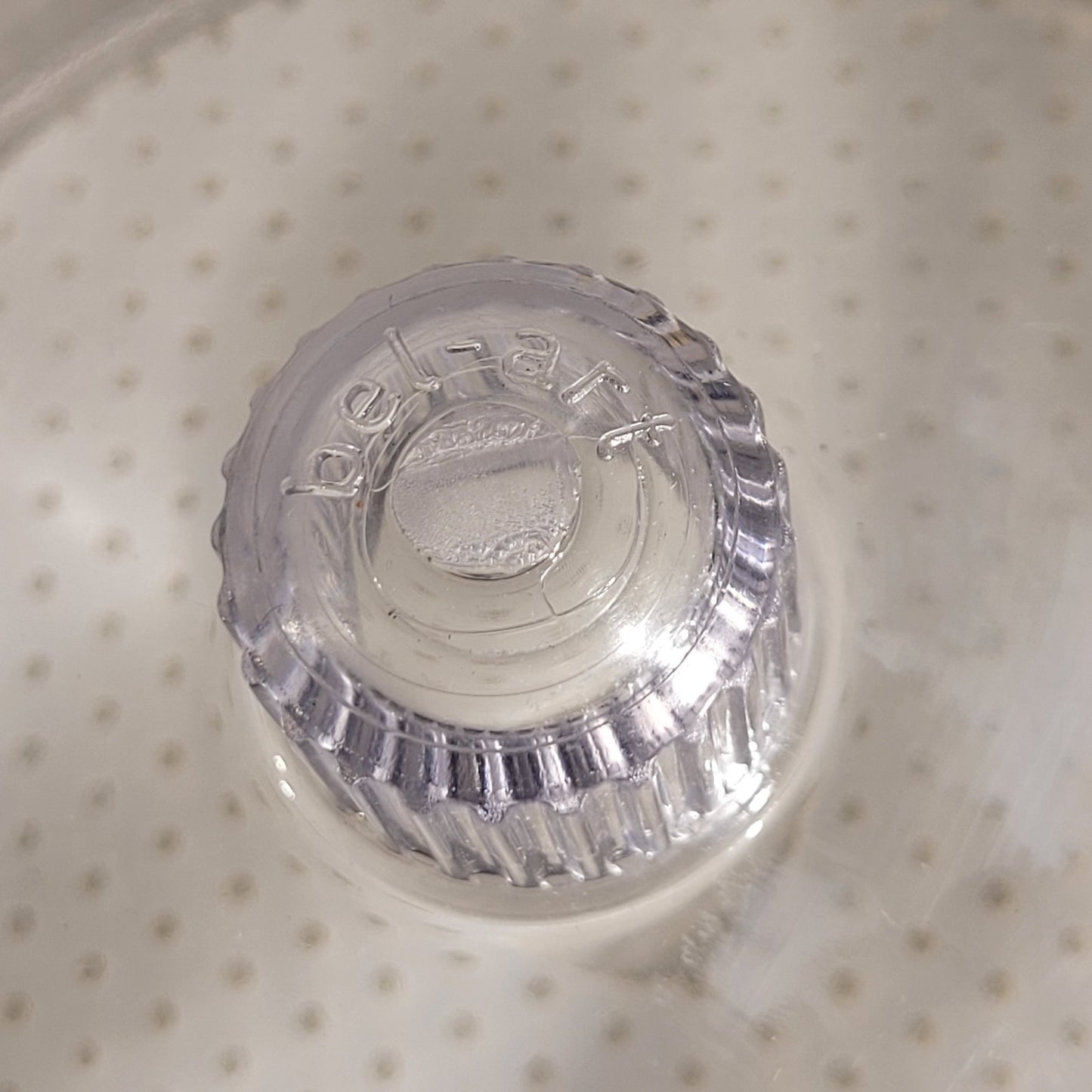 Bel-Art Space-Saver Polycarbonate Vacuum Desiccator Clear Lid SP Scienceware 9"