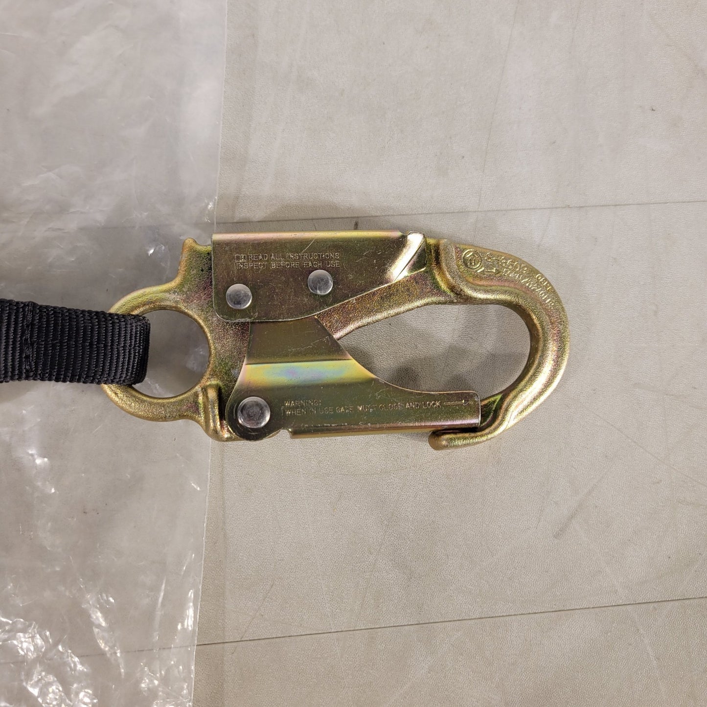 Heightec -PMI Tensor Energy Absorber LOHR 100kg/220lb Capacity Hook & Ring