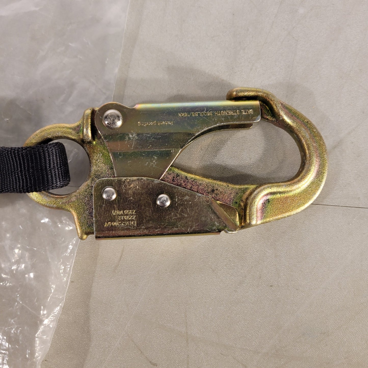 Heightec -PMI Tensor Energy Absorber LOHR 100kg/220lb Capacity Hook & Ring