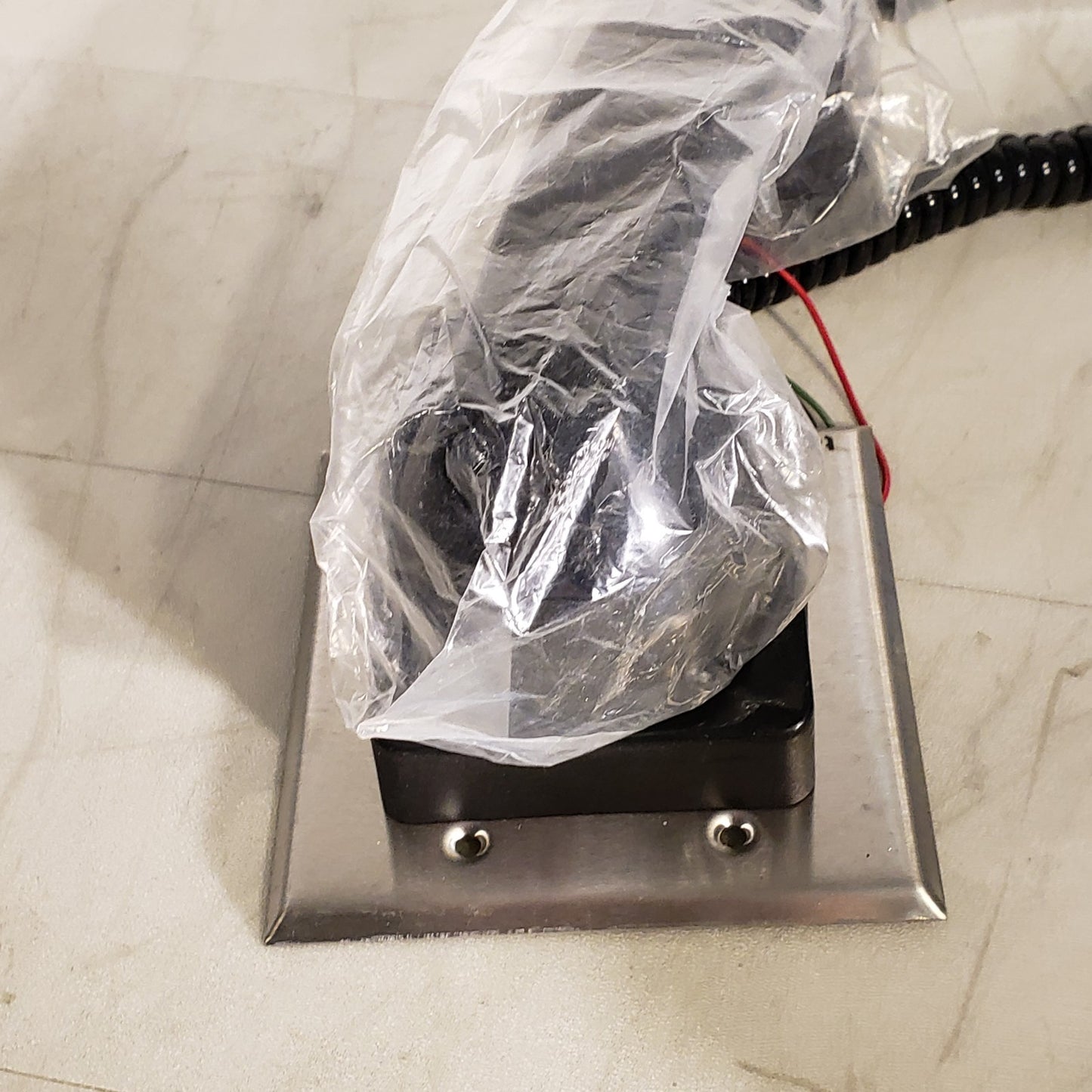 Telecor HS-1 Corded Phone Wall Hung Mounted Headset For Telecom System